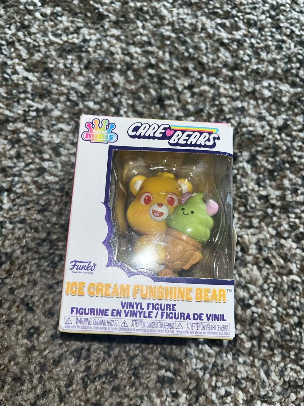 Funko Care Bears Ice Cream Funshine Bear Vinyl Figure - Yellow & Green